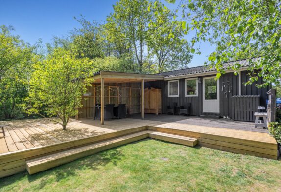 Klassisches 2+-Sterne-Ferienhaus in Jegum Ferieland, 1 Hund erlaubt