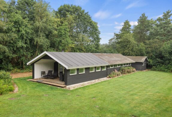 3-Sterne-Ferienhaus mit Holzofen und überdachter Terrasse