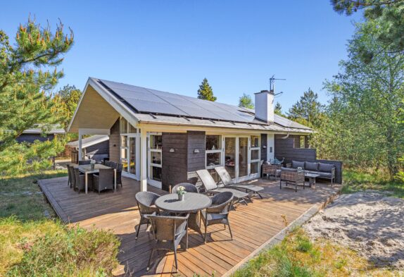 Schönes Ferienhaus für 6 Personen mit Sauna