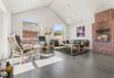 Stilvolles, modernes Haus mit Kamin, großem Flachbild-TV und Internet (Bild  2)