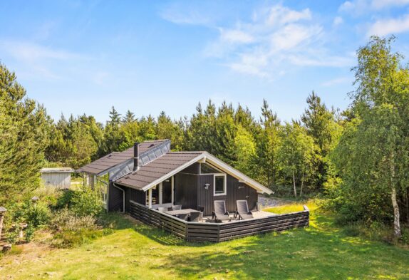 Ferienhaus für 6 Personen + 2 Hunde mit Whirlpool, gelegen in Houstrup