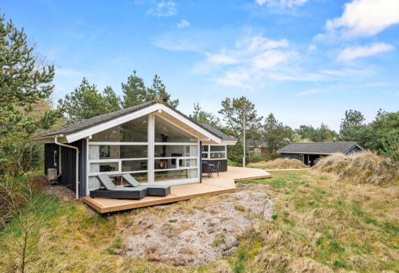 Schönes Ferienhaus für 6 Personen mit Außendusche