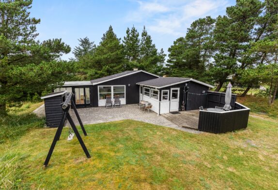 Modernisiertes Sommerhaus in Vejers, 5 Personen, Wintergarten