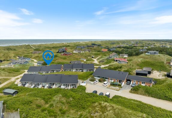 Strandnahes Appartment in Vejers, nur 100 m zum Meer