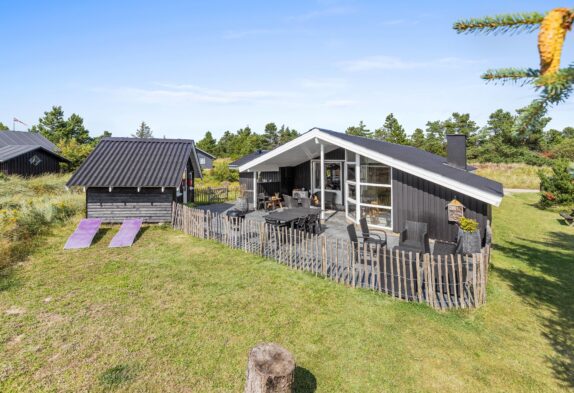 Ferienhaus „Hygge“ mit Sauna und Whirlpool für 6 Personen mit Hund