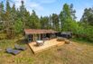 Rustikales Ferienhaus mit schöner Terrasse und Badetonne (Bild  1)