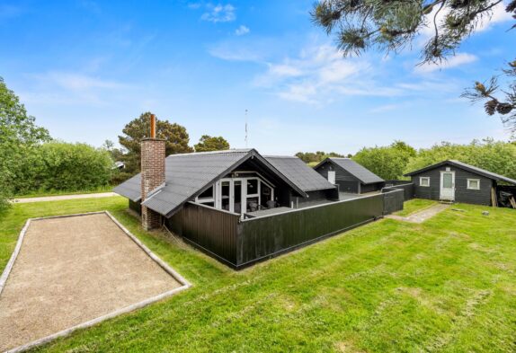 6-personers sommerhus med brændeovn på Fanø
