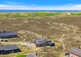 Strandnahes Reetdachhaus mit Sauna und Whirlpool. Kat. nr.:  A1066, Arvidvej 54;
