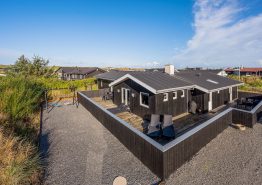 Schönes Ferienhaus für 6 Personen mit Aktivitätsraum und Sauna. Kat. nr.:  B2153, Bjerregårdsvej 225;