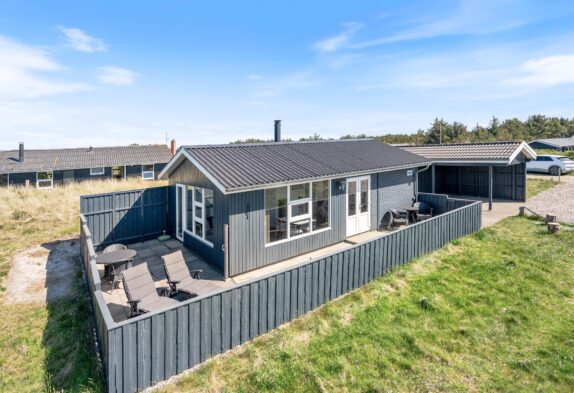 Ferienhaus mit geschlossener Terrasse