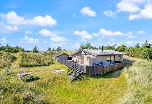 Hyggeliges Ferienhaus mit geschlossener Terrasse & Sauna