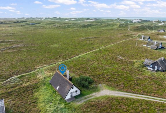 Sommerhus med sauna tæt på hede og klitter