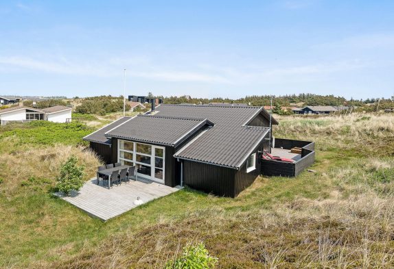 6-personers feriehus i Danmark med lukket terrasse
