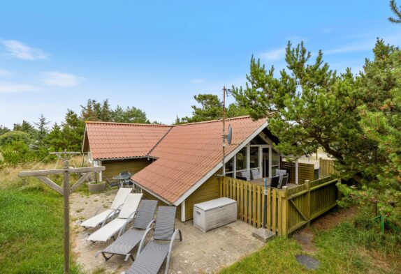 Ferienhausurlaub in Bjerregård mit Whirlpool, Sauna und Glasfaser