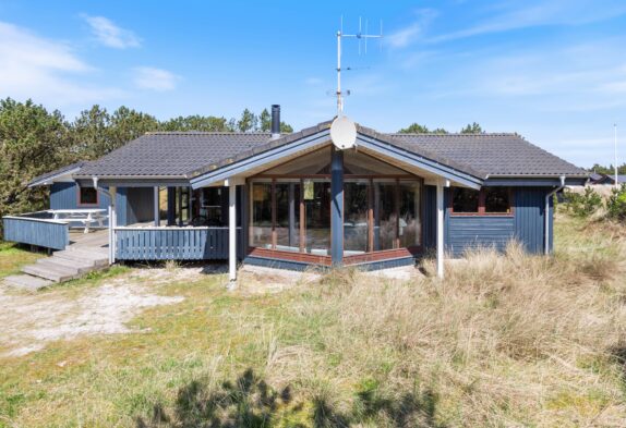 Dejligt sommerhus i Bjerregård med overdækket terrasse