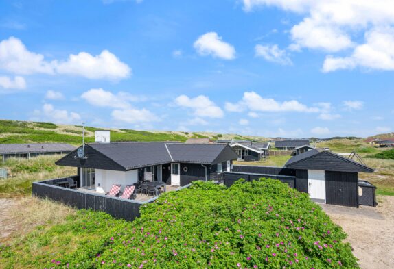 Schönes Ferienhaus nah am Meer und Strand