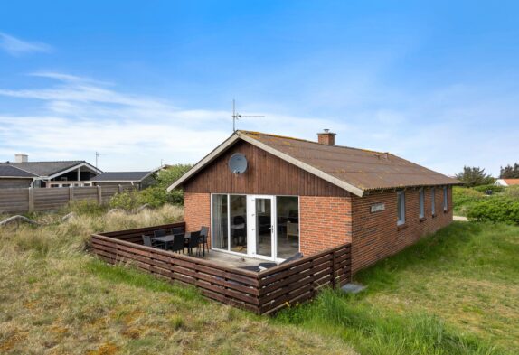 Ferienhaus mit geschlossener Terrasse und toller Lage