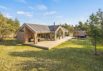 Modernes Ferienhaus mit Sauna, Kamin und Whirlpool in Årgab (Bild  1)