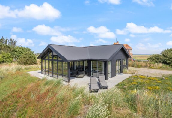 Modernes Ferienhaus für 6 Personen mit Wintergarten und Außendusche
