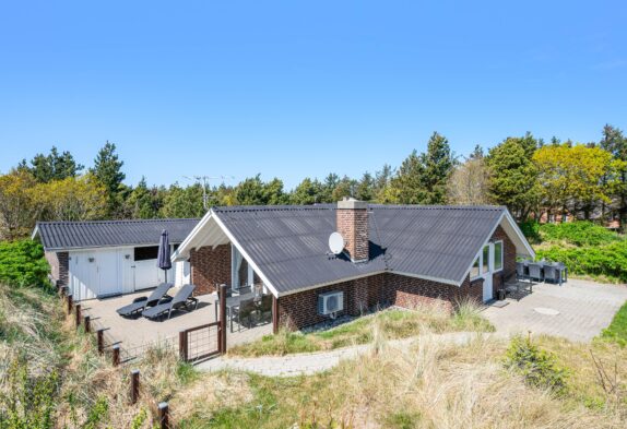 Ferienhaus für 6 Personen und tollen Terrassen