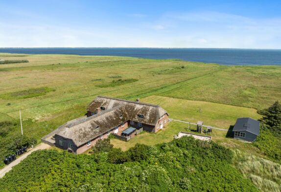 Stort sommerhus med pool og spa tæt på Ringkøbing Fjord