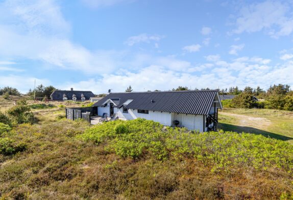 Gemütliches Ferienhaus mit Kaminofen auf einem schönen Dünengrundstück