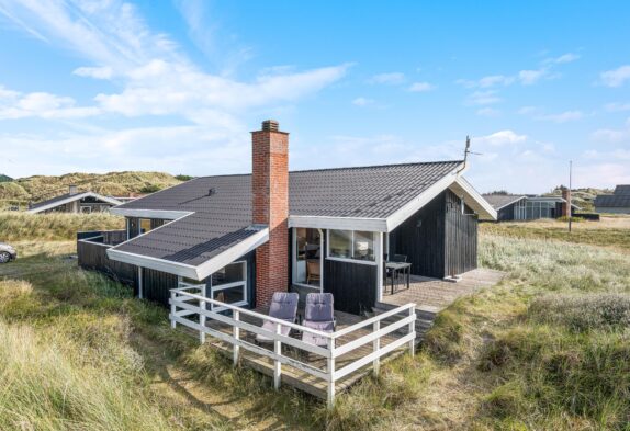 Schönes Ferienhaus in Houvig mit herrlichen Terrassen