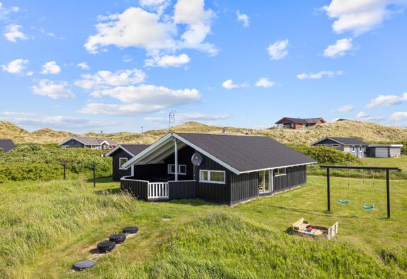 Ferienhaus mit eingezäunter Terrasse und Hunden erlaubt