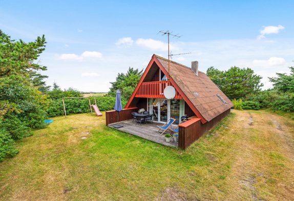 Hyggeligt sommerhus med sauna på Lodbjerg Hede