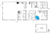 Schönes Ferienhaus mit Reetdach und geschlossener Terrasse (Bild  6)