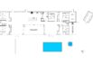 Modernes Ferienhaus mit Außenpool und Außensauna (Bild  6)
