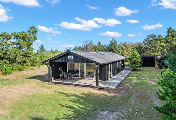 Stilvoll renoviertes Sommerhaus mit Kamin auf Holmsland Klit