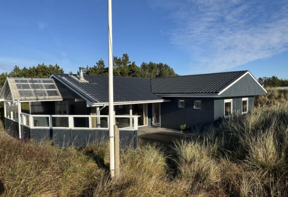 Schönes Ferienhaus mit überdachter Terrasse und Sauna