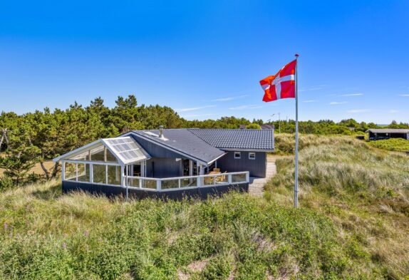 Schönes Ferienhaus mit überdachter Terrasse und Sauna