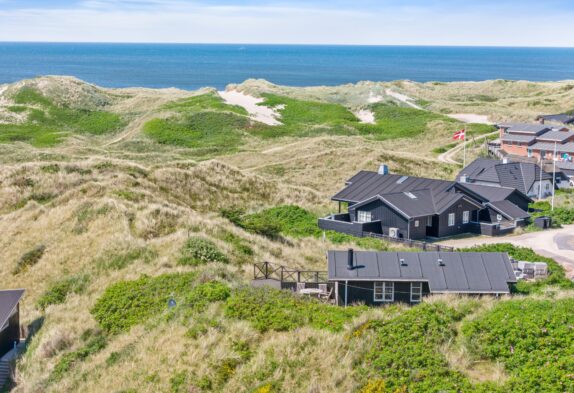 Ferienhaus mit Panoramablick über die Nordsee